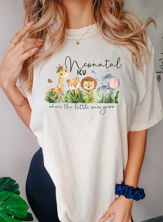 NICU Nursing Shirt NICU Shirt NICU Nurse Shirt Neonatal Nurse