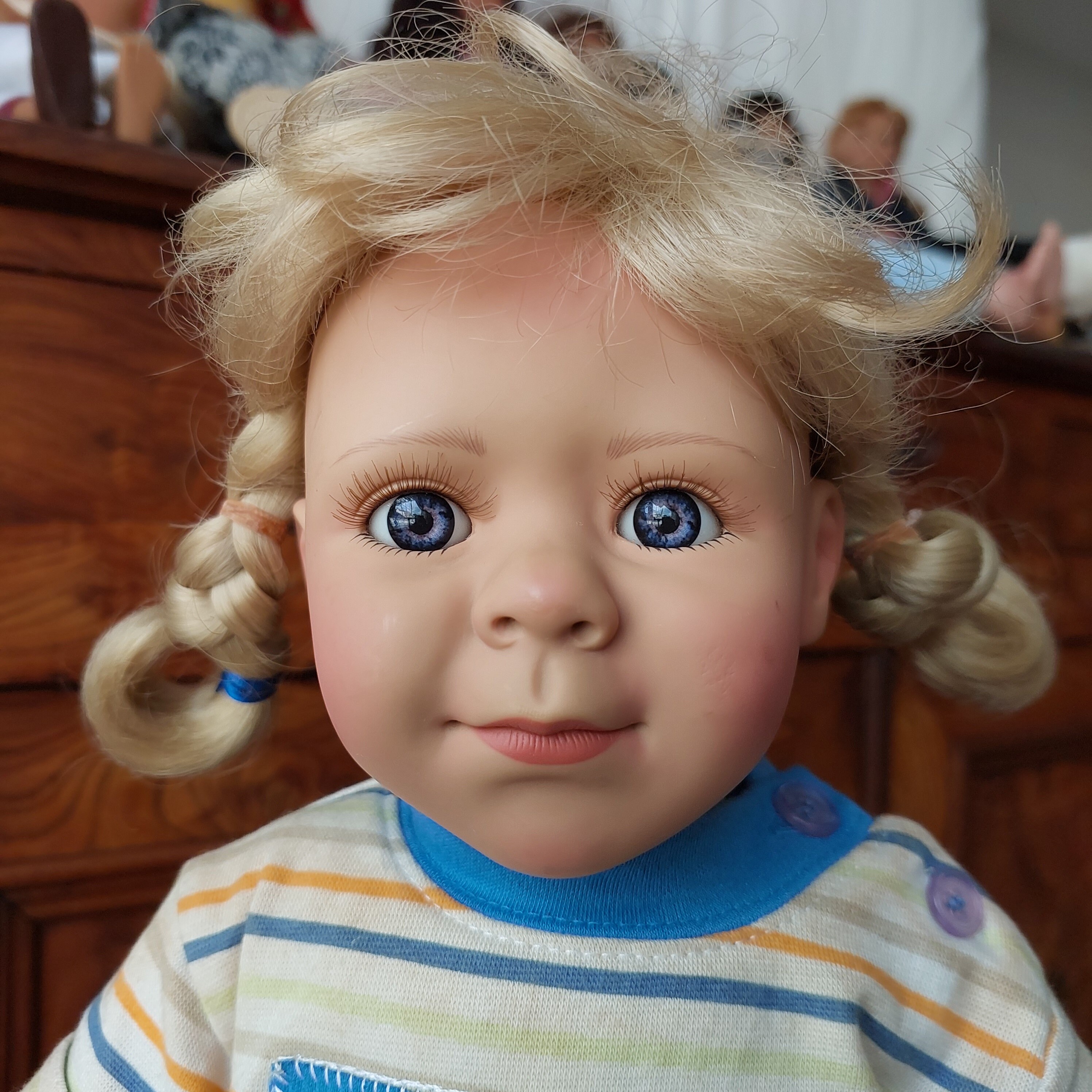 Rare Vinly Doll Franzi Rose Signed Doll Collectible Lifelike Etsy