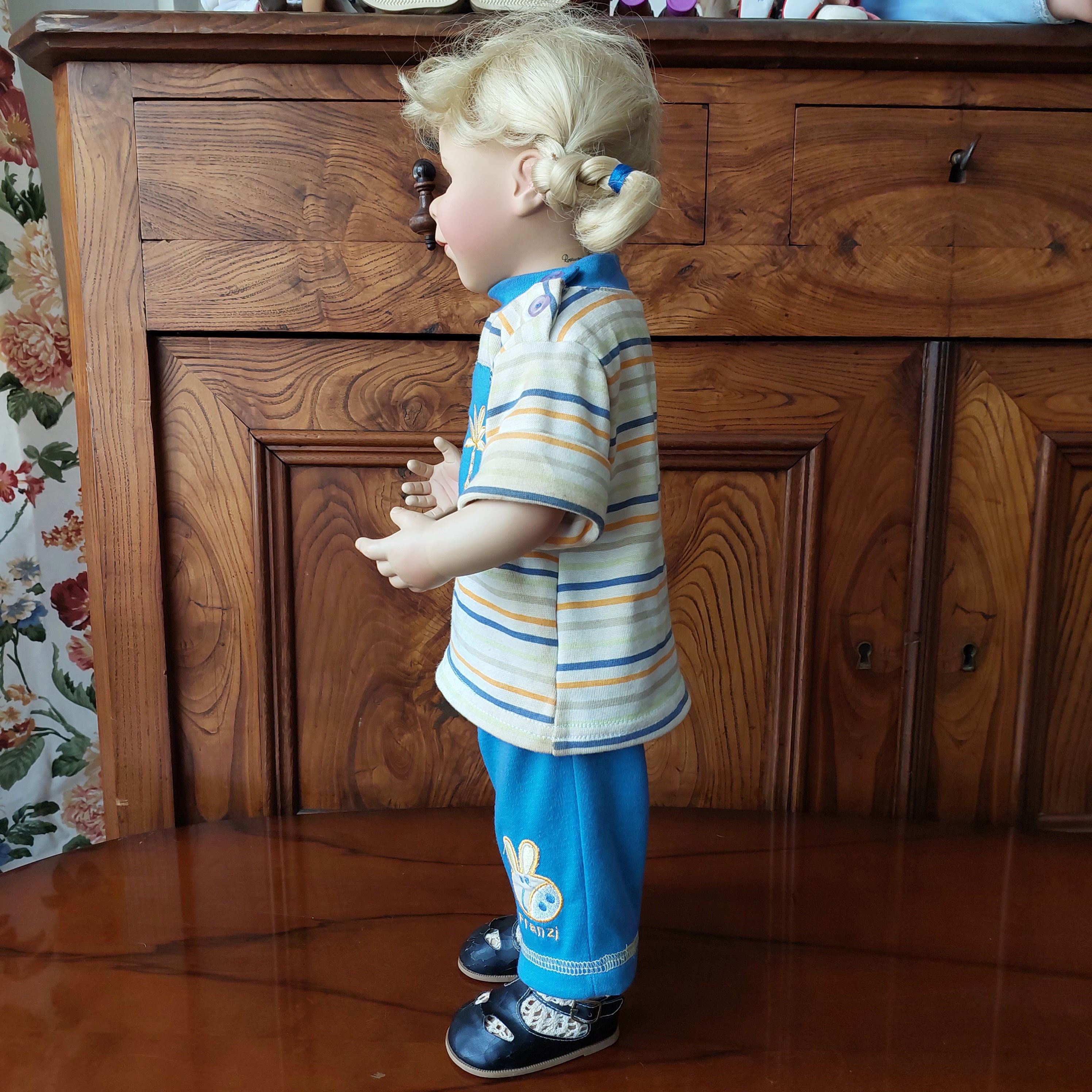 Rare Vinly Doll Franzi Rose Signed Doll Collectible Lifelike Etsy