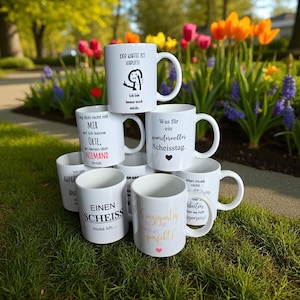 Personalisierte Spruchtasse – Tasse mit Spruch, Geschenk für Freunde & Familie