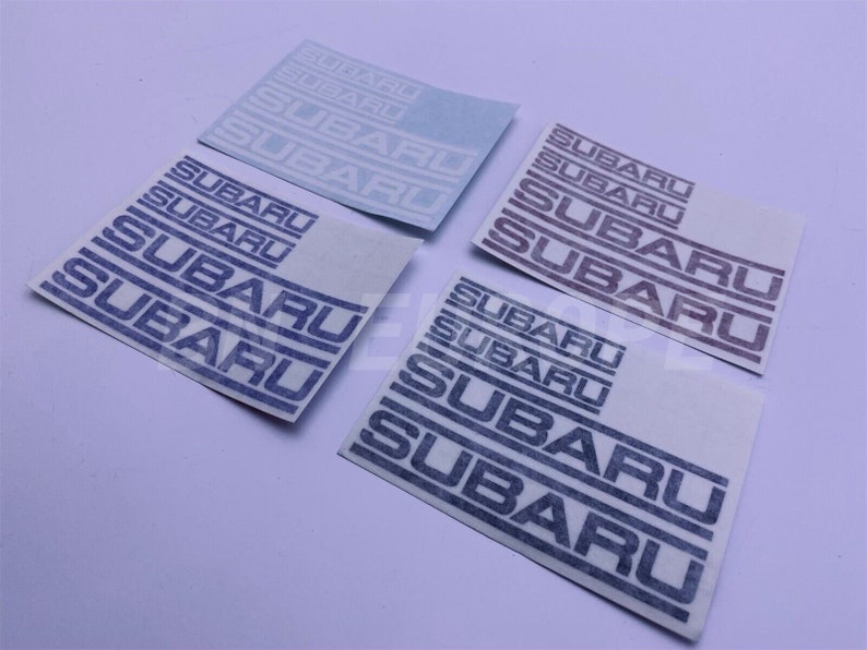 Front & Rear BRAKE CALIPERS Logo Decal Emblem Sticker Vinyl Fits