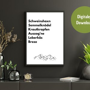 Kitchen Picture Deco Poster Download · Poster kitchen black and white