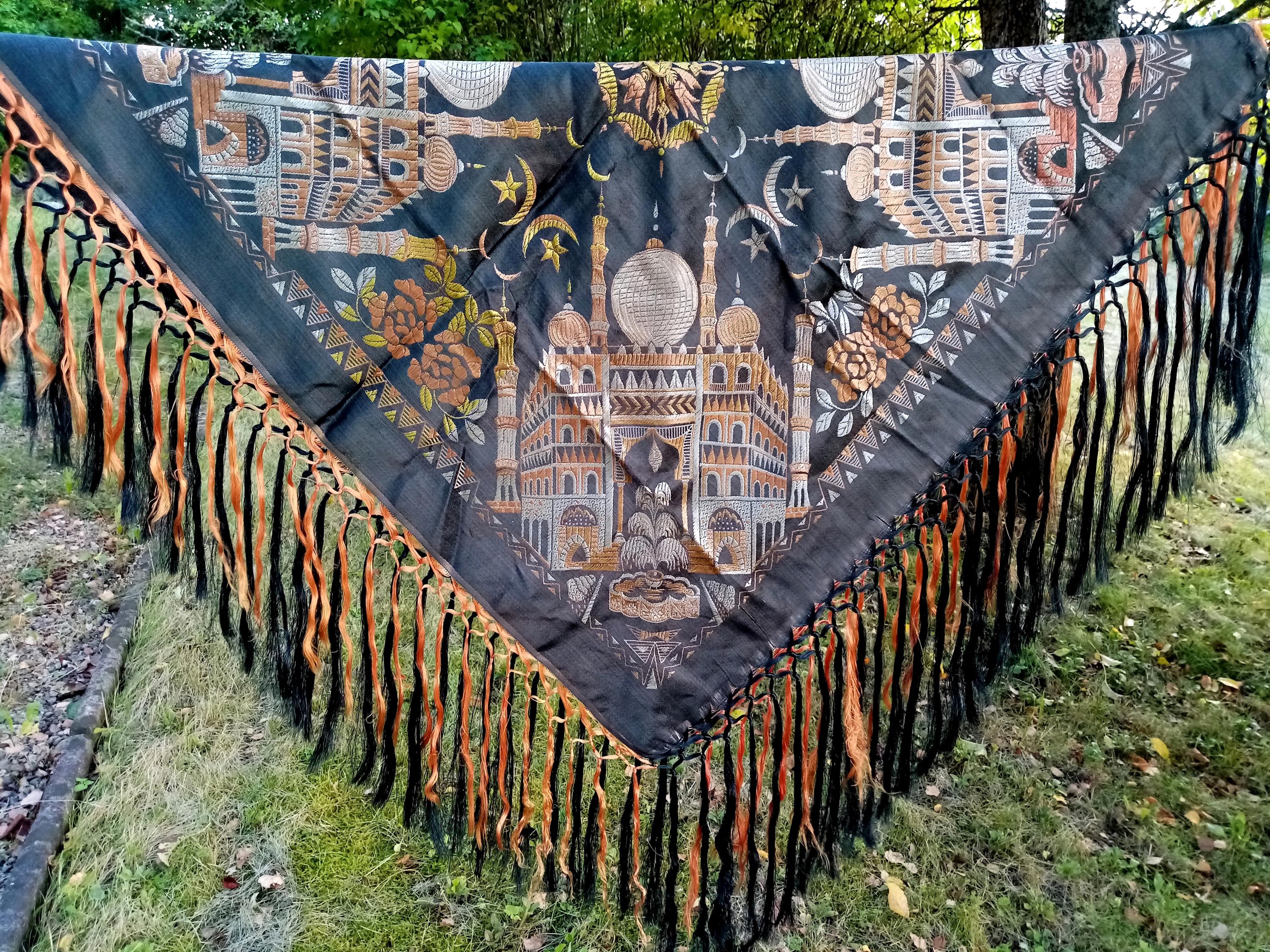 taj mahal piano shawl