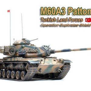 1:35 scale M60A3 Main Battle Tank, Turkish Army