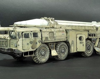 1:35 Scale SCUD B Missile With MAZ-543 TEL - Etsy