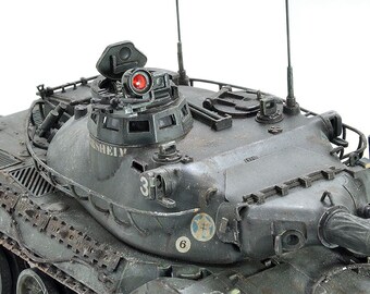 Char AMX 30 T Tailly 2 - Solido 1/50 + Transkit Militaire - Occasion