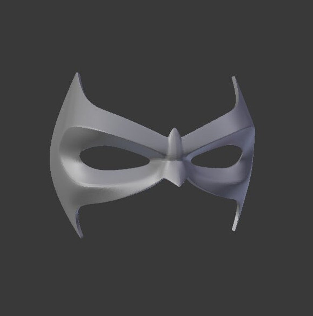 Nightwing Mask STL Etsy UK