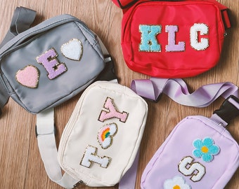 Gepersonaliseerde schattige heuptasje voor meisjes Aangepaste heuptas Dupes Mini heuptasje Crossbody Citroentassen voor kinderen en meisjes Overal heuptas