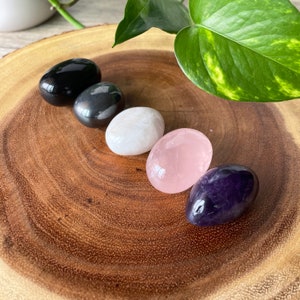 Empath Protection Crystal Tumble Set - High Quality Crystal Set - Empath Protection Crystal Gift Set