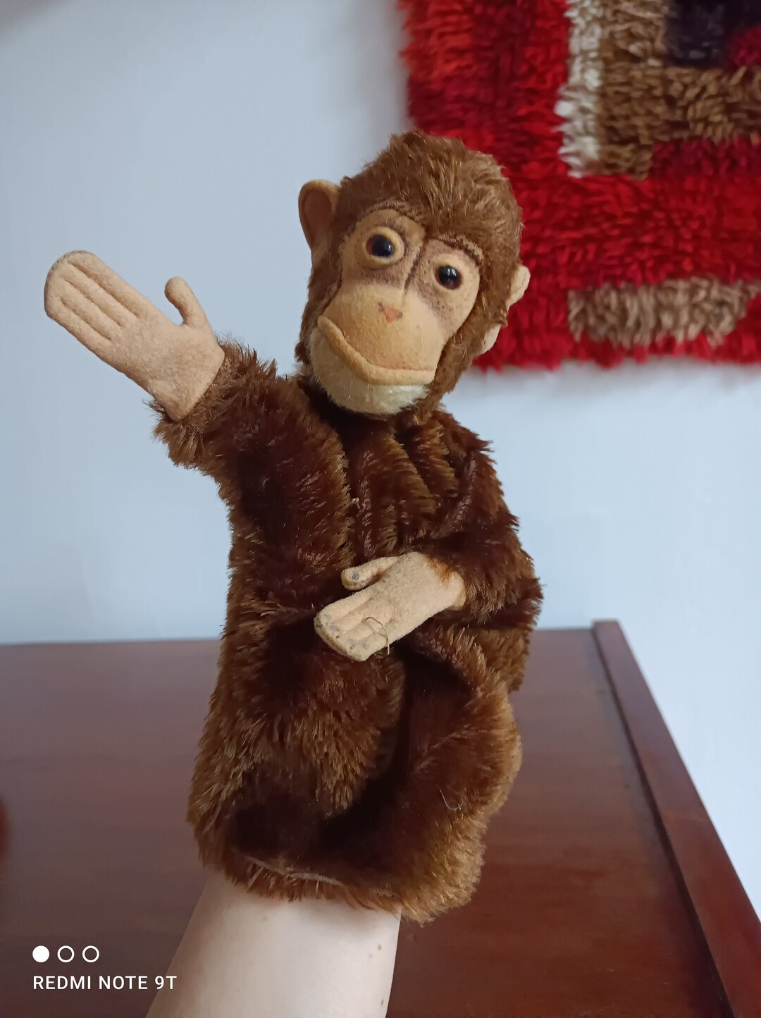 Pacynka Hand Puppet Monkey Vintage Steiff Jocko Etsy