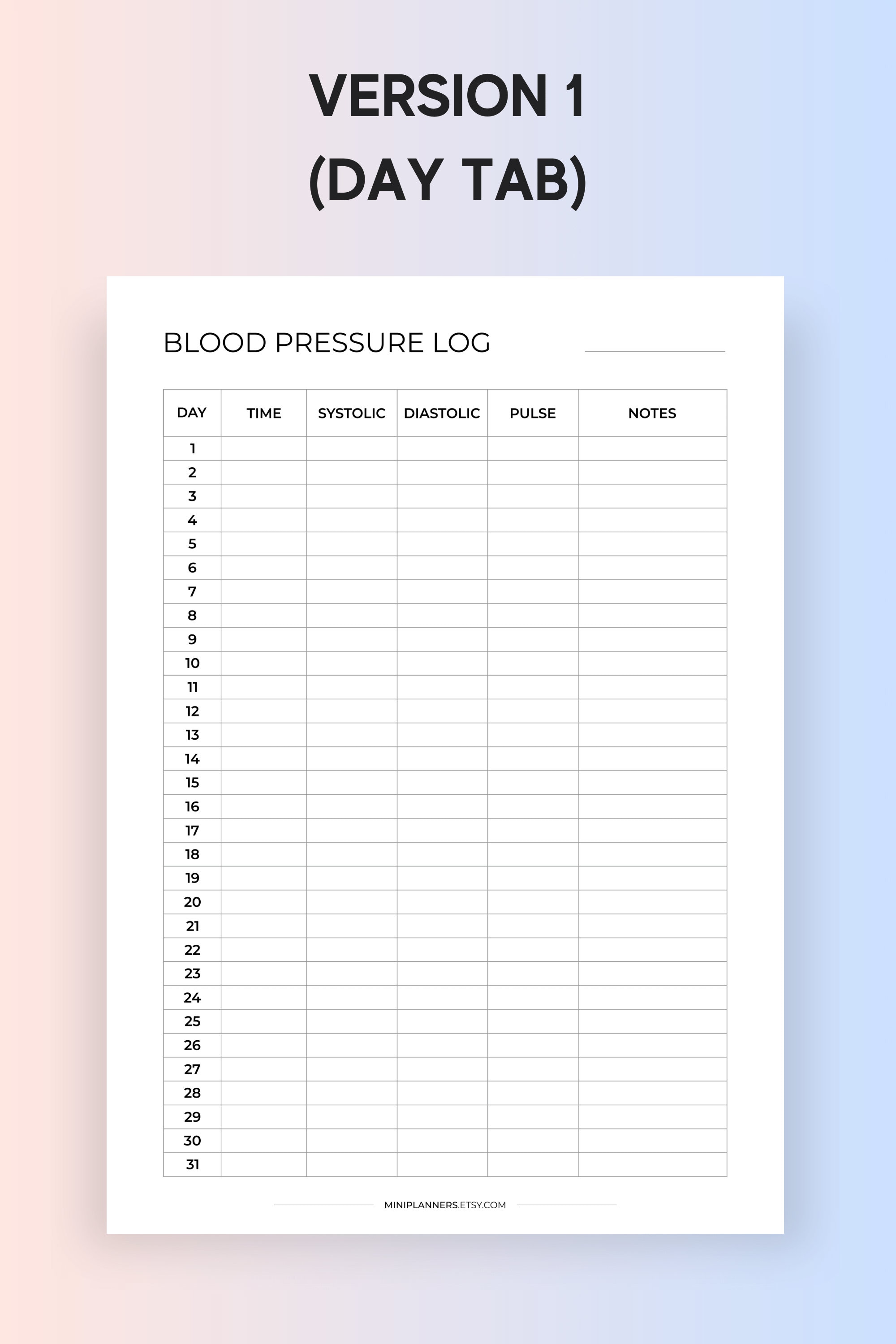 monthly-blood-pressure-log-printable-blood-pressure-tracker-pdf-30-day-blood-pressure-and-medication-planner-printable-bp-log-etsy