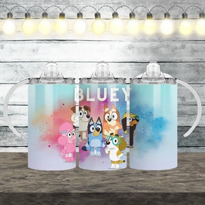 Bluey Sippy Cup – Gina's Crafty Girls