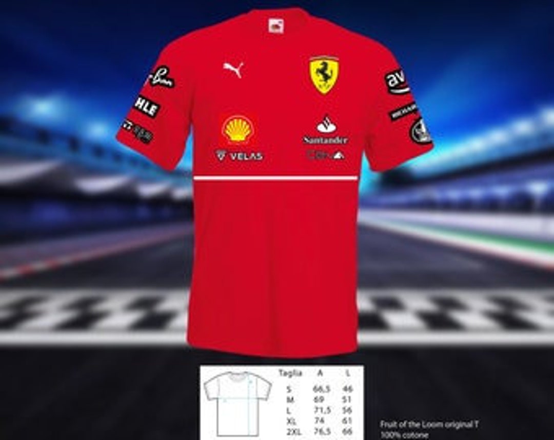 Tee shirt fan formula1 f1 Leclerc 2022 idée cadeau ferrari Etsy France