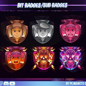 Sub badges | cod sub badges inspired | cod | warzone | war | medal | cod sub badge | stream and game