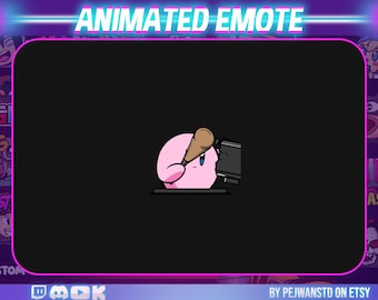 Pink Doll Rage Animated Emote | Twitch Streamer (Digital Download)