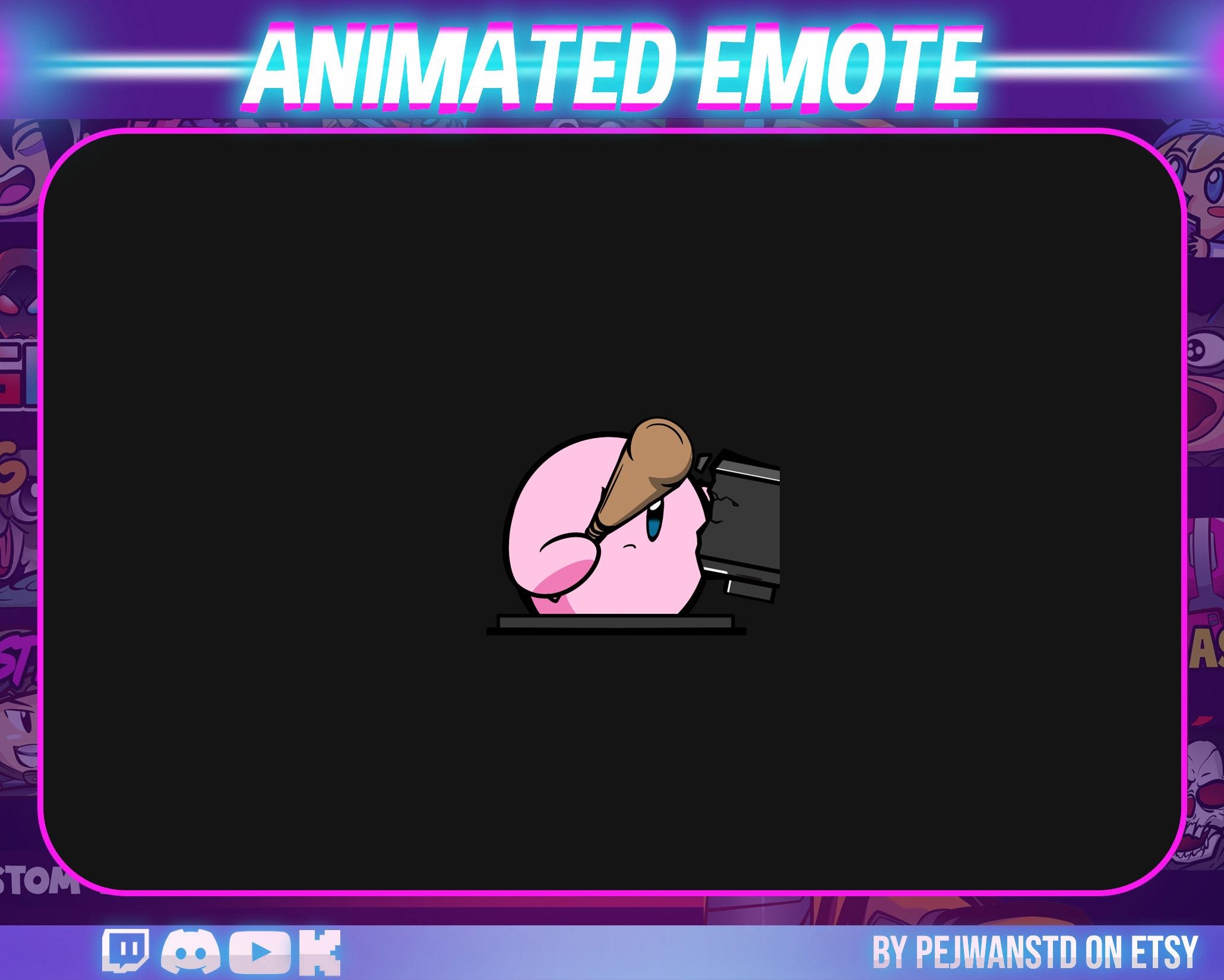 Pink Doll Rage Animated Emote | Twitch Streamer (digital Download) - Etsy
