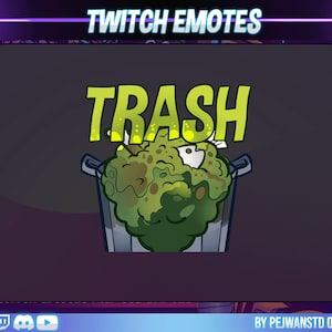 Emote animata / emote twitch spazzatura / emote spazzatura / emote spazzatura animata / emote spazzatura animata