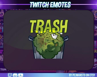 Animated Twitch Emote | Trash Can (GIF, ZIP)