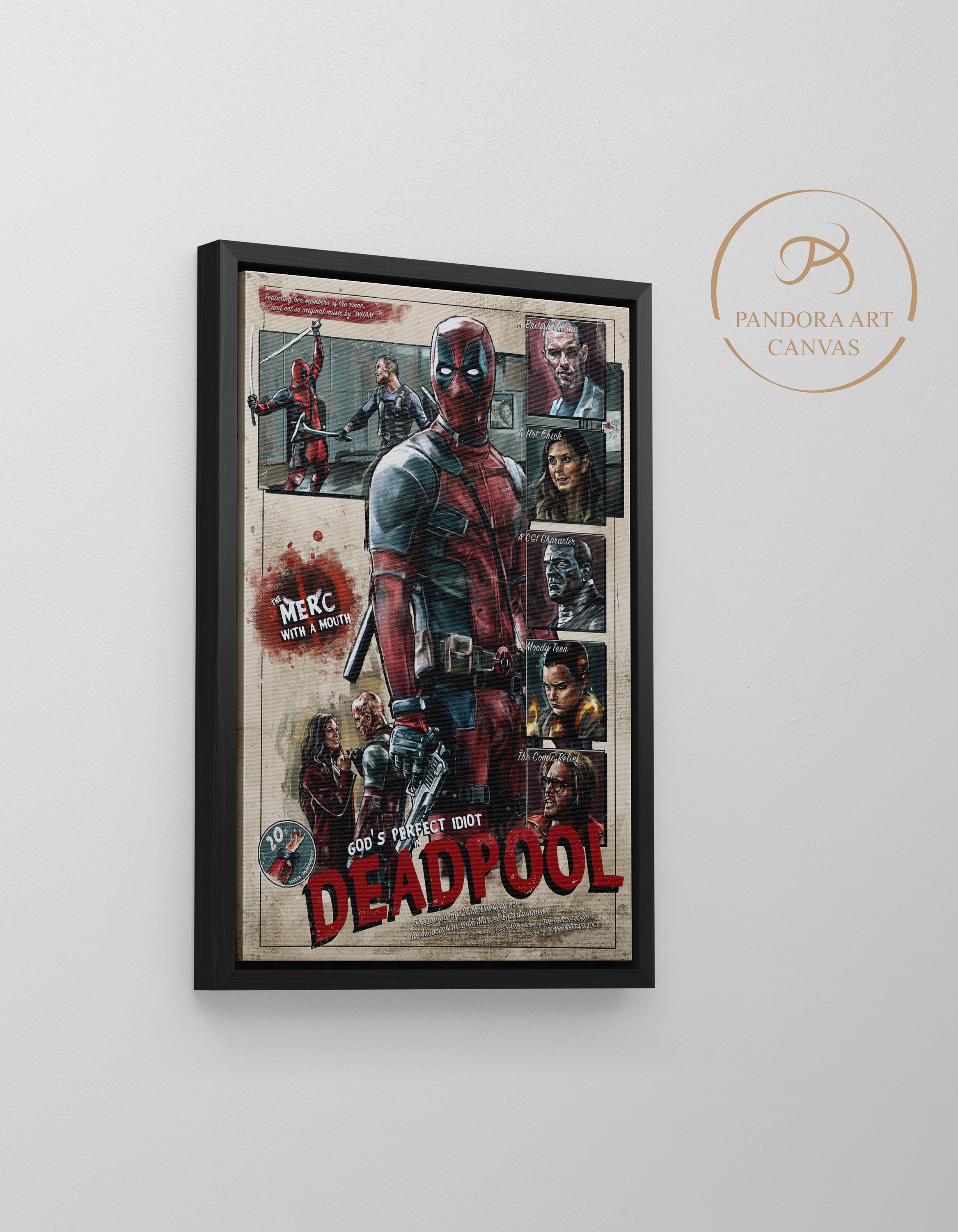 Comics Deadpool Merc With A Mouth Moon Knight HD Wallpaper Background Fine  Art Print - Comics posters in India - Buy art, film, design, movie, music,  nature and educational paintings/wallpapers at