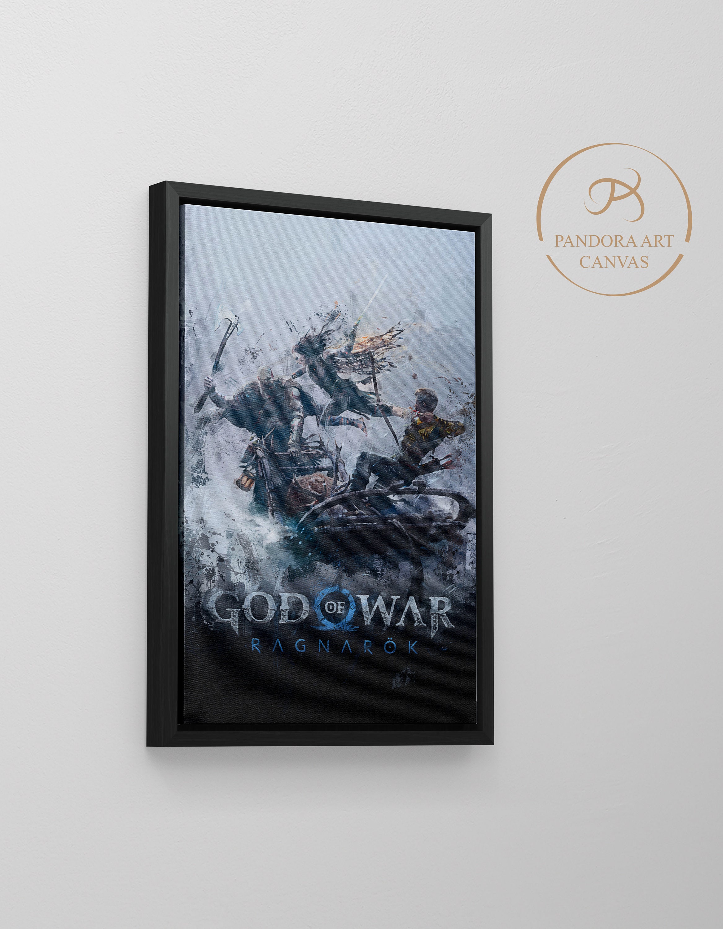 Postcard A6 Set 11 Cards God of War I Digital Painting I Gow 