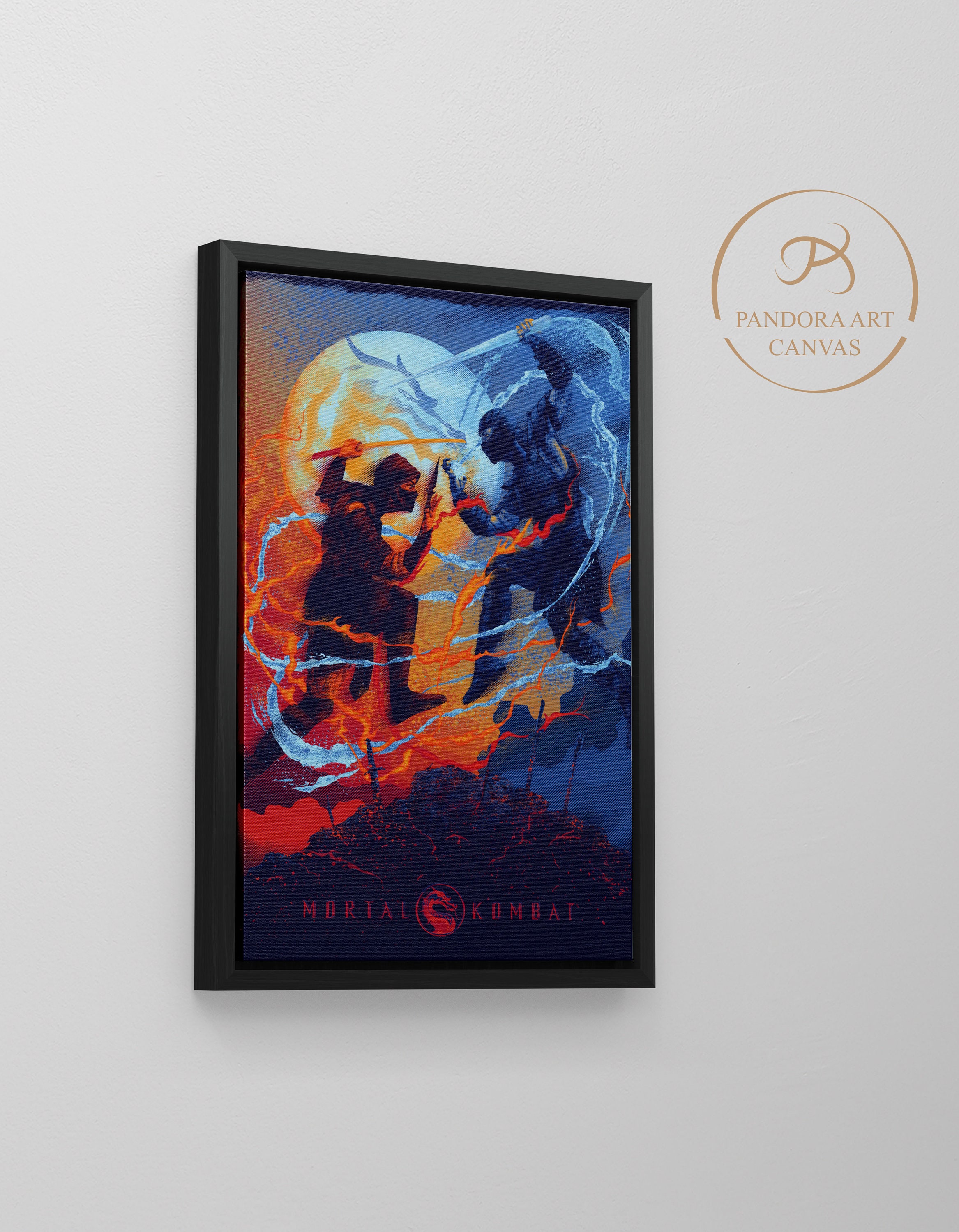 Retro Mortal Kombat II Arcade Character Select Screen Posters 12 5x7  Individual Portraits 