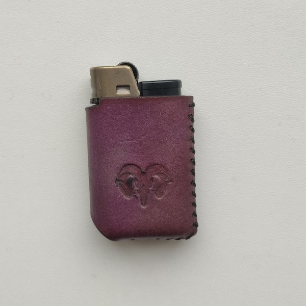 Leather Lighter Case Etsy