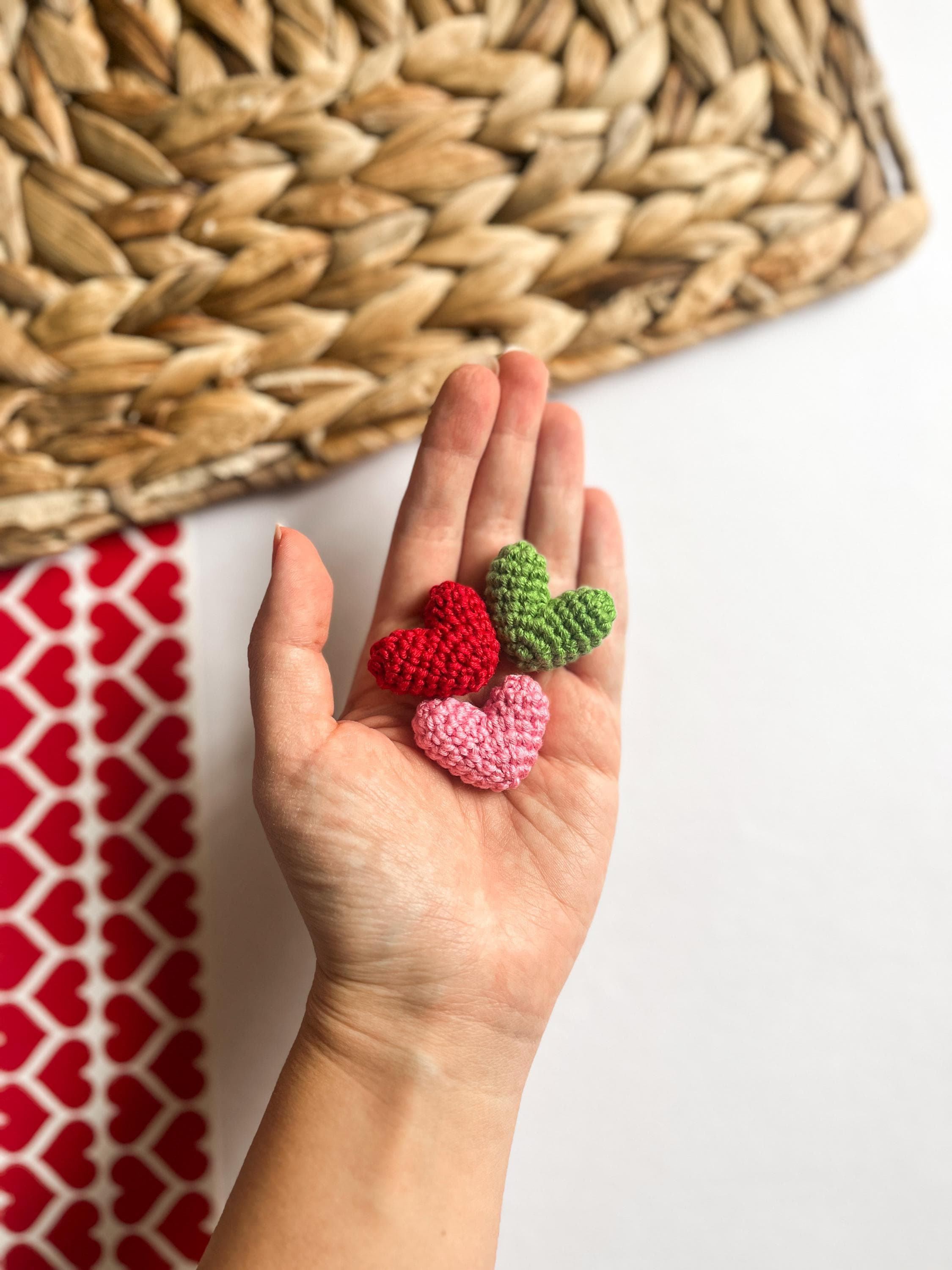 Miniature Heart Crochet Pattern - Tiny Amigurumi Keychain Charm (PDF ...