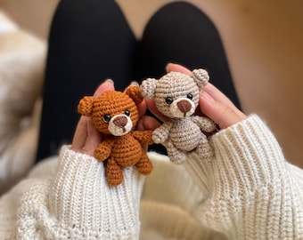 Bear Crochet Pattern | Amigurumi Santa Teddy PDF Tutorial | Beginner Friendly