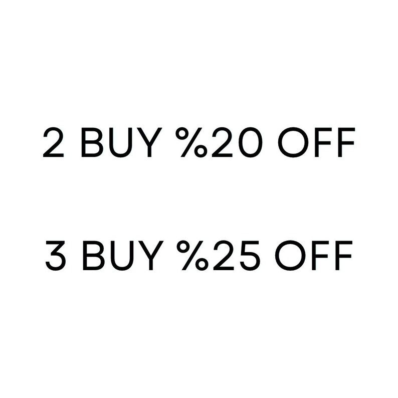 Puede incluir: Gr&aacute;fico de texto con una oferta de descuento: Compra 2 art&iacute;culos, obt&eacute;n un 20% de descuento. Compra 3 art&iacute;culos, obt&eacute;n un 25% de descuento.