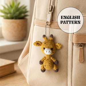 犬の編み図 - あみぐるみミニ動物キーホルダーチャームの作り方 - Etsy