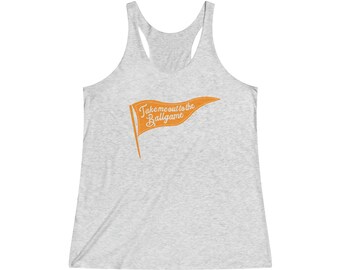 Canotta Racerback Tri-Blend da donna