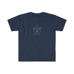 Baseball Diamond Dimensions Unisex Softstyle T-Shirt