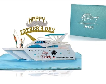 Pop Up Karte für Papa, Geschenk Vatertag