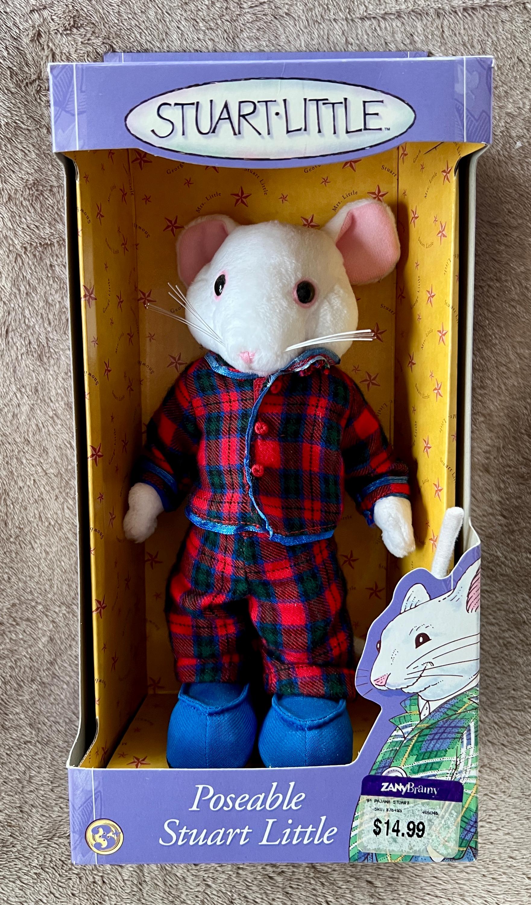 Stuart Little Posable Plush in in Original by