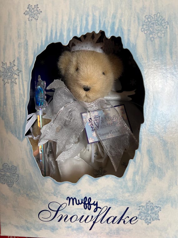 Muffy Vanderbear Snowflake in Original Box. NOT 1/12. - Etsy