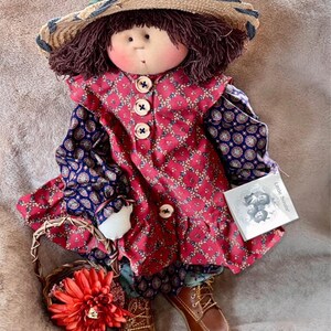 Little Souls “Corrine” OOAK Doll. Truly Signed by Gretchen Wilson! NOT 1:12.