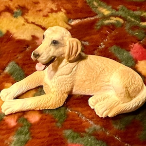 Castagna Golden Labrador Dog. Made in Italy. Dollhouse Scale 1:12.