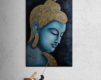 Zen Art Posters Louisiana Zen Buddha Posters Zen Buddha Art Zen Buddhist Art Tibet Buddhist Art Vintage Nirvana Poster