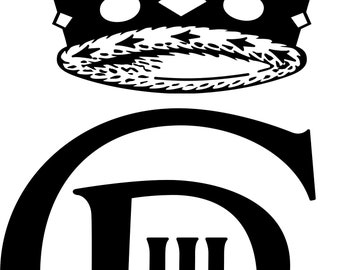 King Charles III Cypher SVG File for Cricut - Etsy