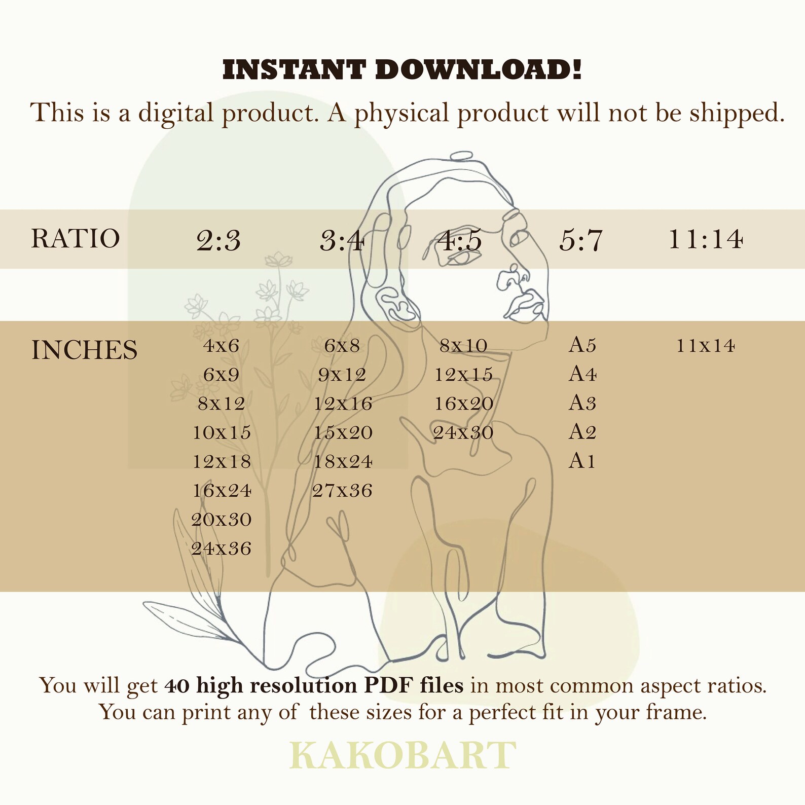Printable Yoga Poster Set of 8 for Home Practice, Set of 8 Yoga Poses ...