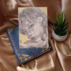 Felix Porträt - Stray Kids Karte - Kpop-Illustrationen, A6-Druck