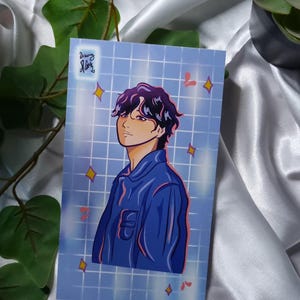 Carte A6 BTS, Affiche, V portrait, Fan art, Décoration kpop