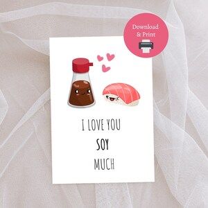 Te amo soy mucho tarjeta del día de San Valentín, tarjeta divertida, tarjeta para ella, tarjeta para él, tarjeta para amigo