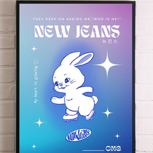 Printable New Jeans 1st EP Poster. New Jeans Merch. You're My Chemical Hype  Boy. New Jeans Poster. KPOP Merch Pastel Retro Y2K Poster. 