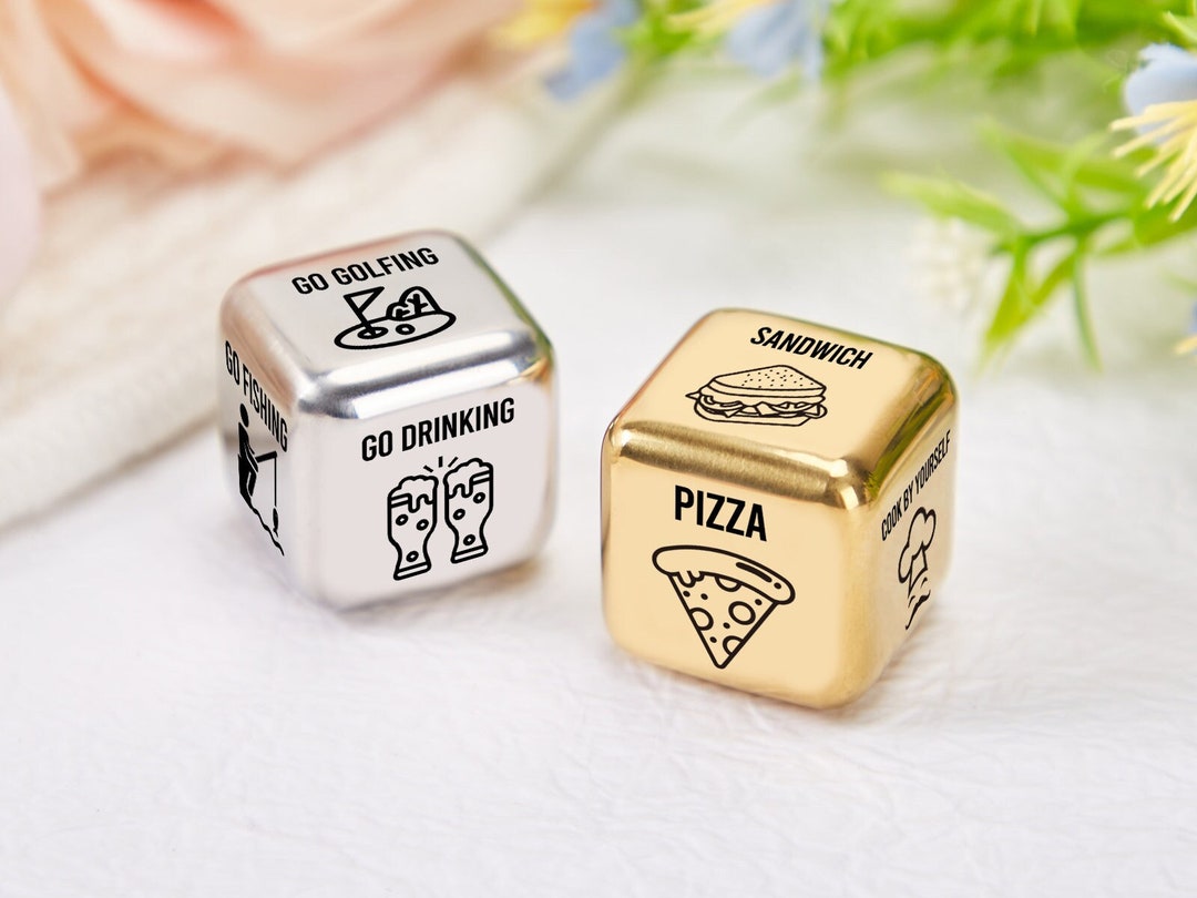 Food Takeout Dice Custom Unique Food Dice Movie Dice Personalized Food