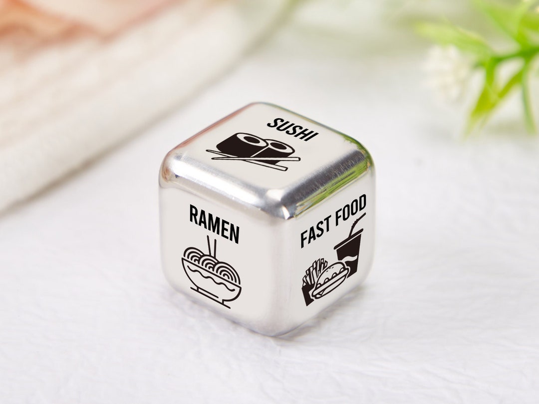 Food Takeout Dice Custom Movie Dice Personalized Food Dice Valentines