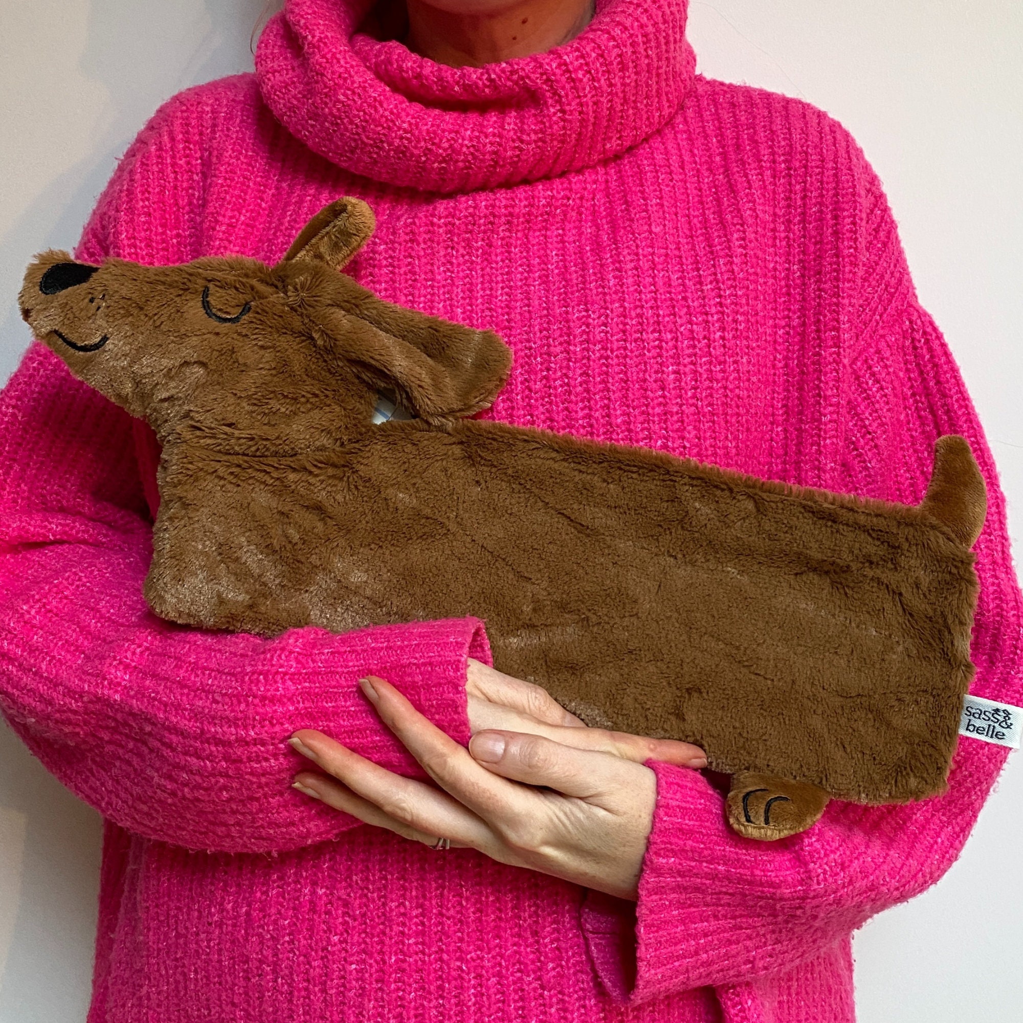 Sausage Dog Hot Water Bottle Dachshund Hot Water Bottle Dog Etsy UK