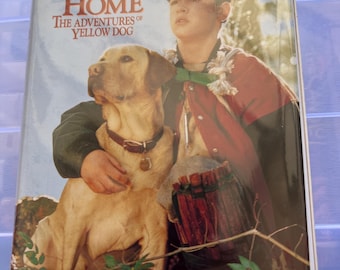 Vintage 1995 VHS Fox- Far From Home The Adventures of Yellow Dog-Video-81 min.
