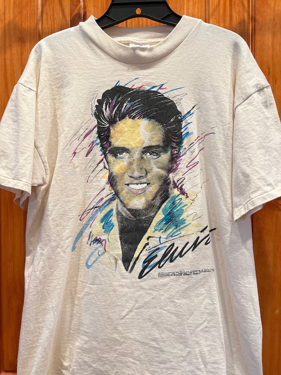 Vintage 1988 Elvis Presley T-Shirt-Adult LRG