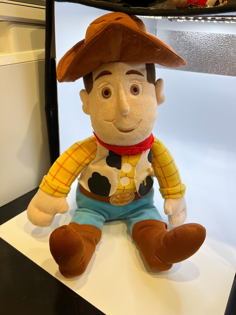 Vintage Kohls Disney Stuffed Woody Toy bild 1